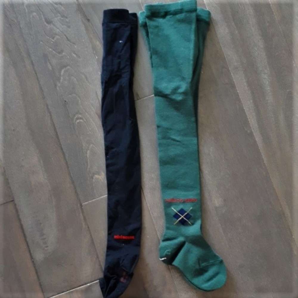 Brand New Mikihouse Green Tights